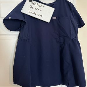 Figs Octavia Maternity Scrub Top